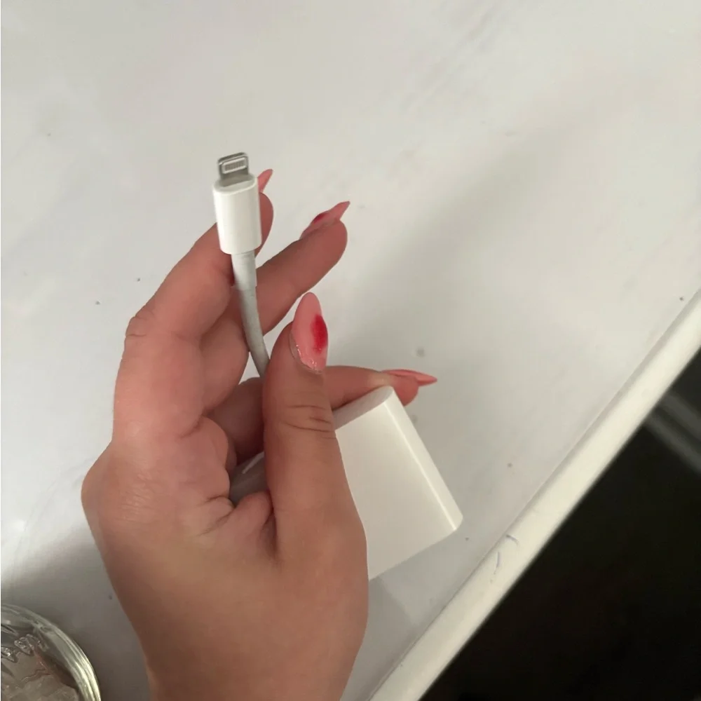 White Adapter Cable